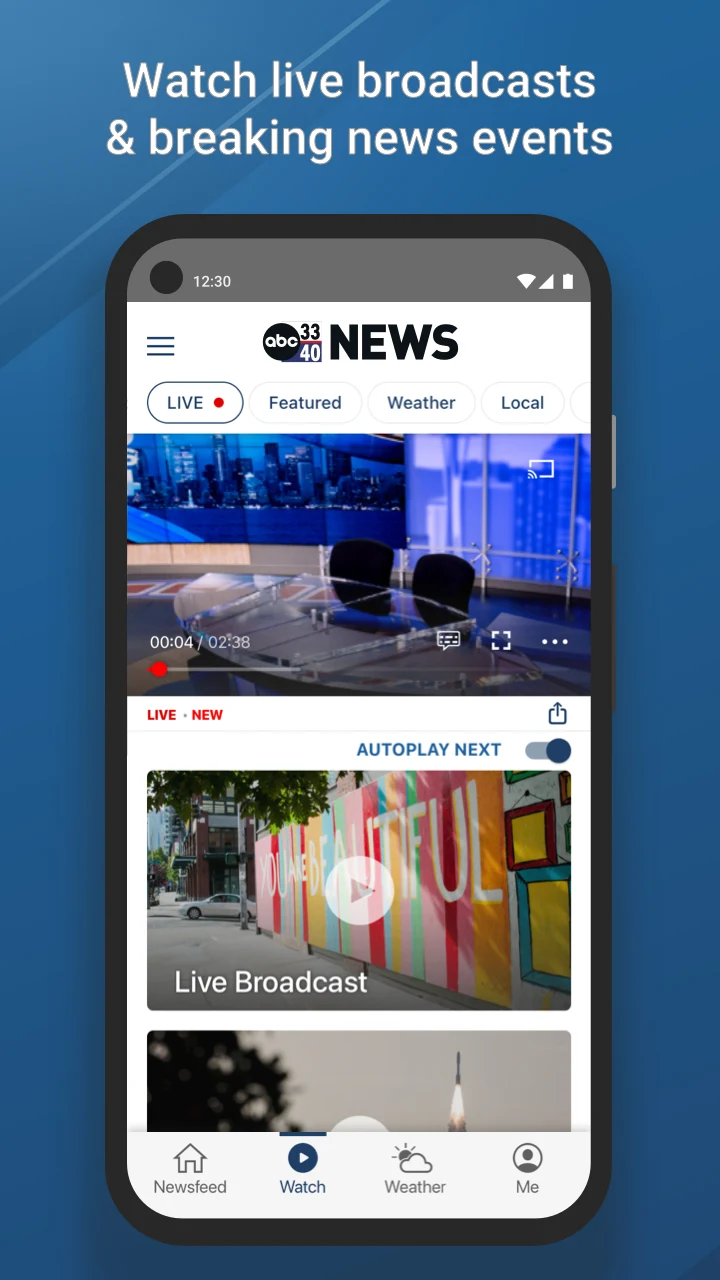 ABC 3340 News screenshot